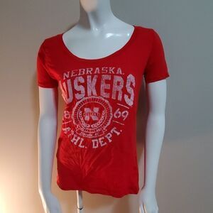 Rivalry Threads Nebraska Huskers Red Tee (S)